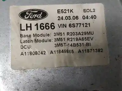 Pièce détachée automobile d'occasion LÉVE GLACE AVANT GAUCHE pour FORD FOCUS C-MAX (CAP)  Références OEM IAM 3M51R203A29  