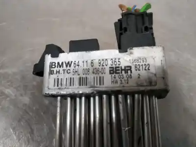 Peça sobressalente para automóvel em segunda mão resistência sofagem chauffage por bmw serie 3 berlina (e46) 320d referências oem iam 5hl00843600  