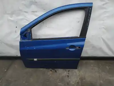 Peça sobressalente para automóvel em segunda mão porta da frente esquerda por renault clio iii pack authentique referências oem iam   