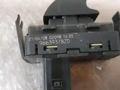 Second-hand car spare part REAR LEFT POWER WINDOW SWITCH for CITROEN C4 PICASSO  OEM IAM references 96639378ZD   Second-hand car spare part REAR LEFT POWER WINDOW SWITCH for CITROEN C4 PICASSO  OEM IAM references 96639378ZD