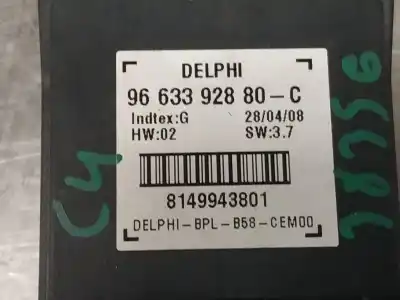Pezzo di ricambio per auto di seconda mano modulo elettronico per citroen c4 picasso sx riferimenti oem iam 9663392880c  