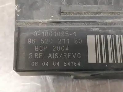 Peça sobressalente para automóvel em segunda mão caixa de pré-aquecimento por citroen c4 picasso sx referências oem iam 9652021180  