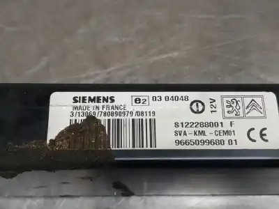 İkinci el araba yedek parçası elektronik modül için citroen c4 picasso sx oem iam referansları 9665099680  