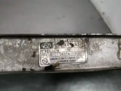 Peça sobressalente para automóvel em segunda mão intercooler por hyundai sonata (nf) 2.0 crdi comfort i referências oem iam 2827127400  