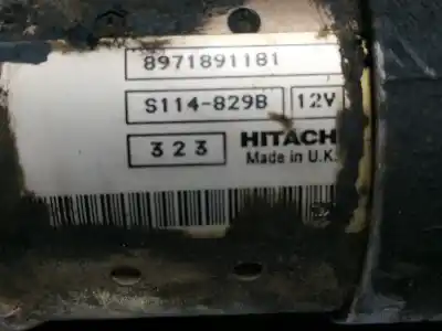 Pezzo di ricambio per auto di seconda mano motorino di avviamento per opel corsa c comfort riferimenti oem iam 8971891181  