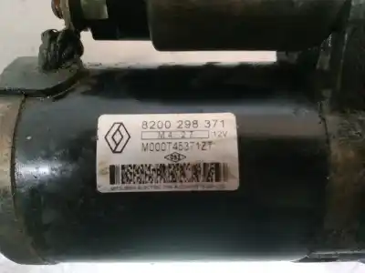 Peça sobressalente para automóvel em segunda mão motor de arranque por renault modus confort dynamique 98 cv / 72 kw referências oem iam 8200298371  