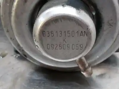 Peça sobressalente para automóvel em segunda mão válvula egr por seat leon (1p1) reference referências oem iam 038131501an  