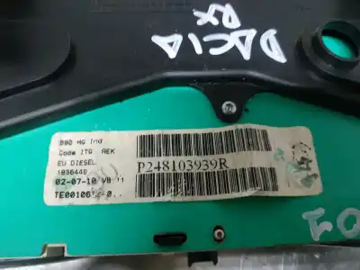 Peça sobressalente para automóvel em segunda mão quadrante por dacia sandero laureate referências oem iam 248103939r  