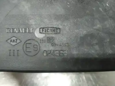 Peça sobressalente para automóvel em segunda mão espelho retrovisor esquerdo por dacia sandero laureate referências oem iam e9024363  