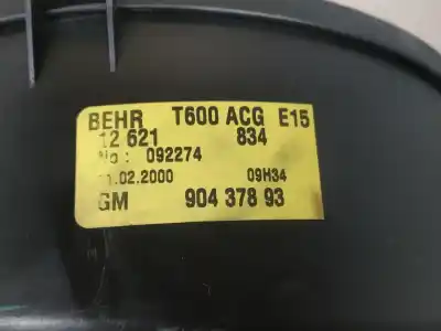 Peça sobressalente para automóvel em segunda mão Motor De Sofagem por OPEL ZAFIRA A Comfort Referências OEM IAM 90437893  