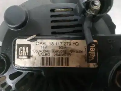 Peça sobressalente para automóvel em segunda mão alternador por opel meriva cosmo referências oem iam 13117279  