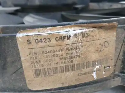 Peça sobressalente para automóvel em segunda mão termoventilador elétrico por opel meriva cosmo referências oem iam s0423crfmm3  