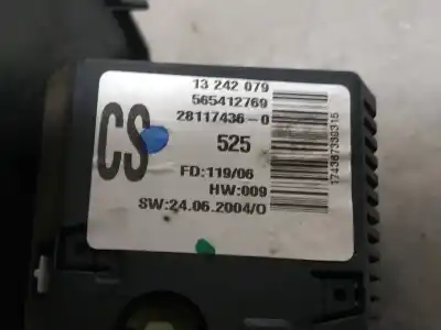 Peça sobressalente para automóvel em segunda mão display gps / multimídia por opel meriva cosmo referências oem iam 13242079  
