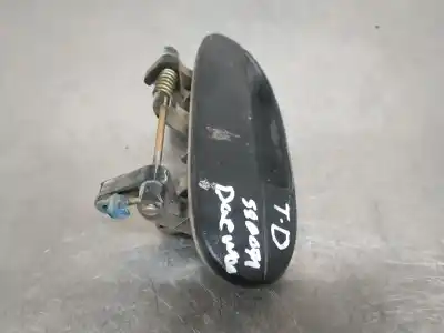 Second-hand car spare part exterior right rear door handle for daewoo lanos cool oem iam references   