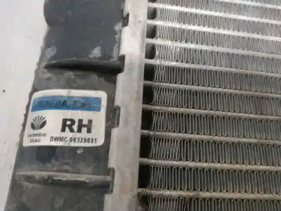 Second-hand car spare part water radiator for daewoo lanos cool oem iam references 96329851  