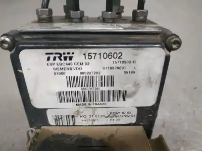Second-hand car spare part ABS for PEUGEOT 407  OEM IAM references 9660067280  