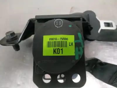 Tweedehands auto-onderdeel veiligheidsriem links achter voor hyundai veloster (fs) 1.6 gdi oem iam-referenties 898102v000