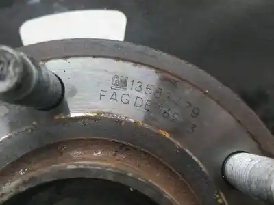 Second-hand car spare part front left knuckle for opel astra j lim. cosmo oem iam references   