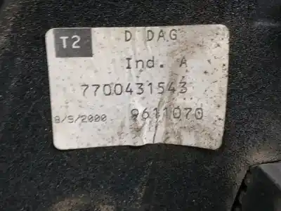Автозапчастина б/у ПРАВИЙ ЗАДНИЙ ОГЛЯД для RENAULT SCENIC (JA..)  Посилання на OEM IAM 7700431543  