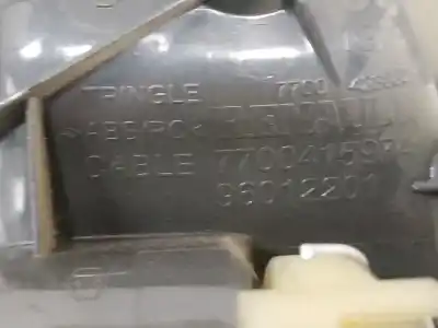 Pezzo di ricambio per auto di seconda mano maniglia interna posteriore sinistra per renault scenic (ja..) 1.9 dci authentique riferimenti oem iam 7700415974  