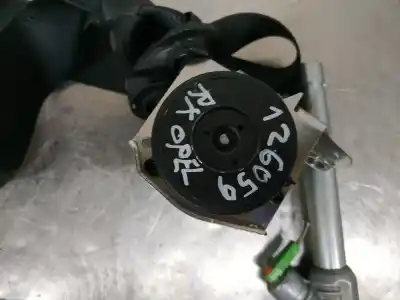 Second-hand car spare part front right seat belt for opel corsa d cosmo oem iam references 607707600c  