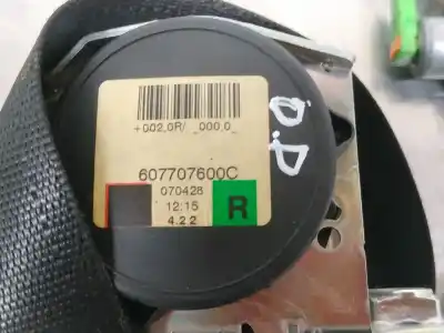 Second-hand car spare part front right seat belt for opel corsa d cosmo oem iam references 607707600c  