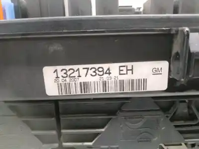 Second-hand car spare part fuse box unit for opel corsa d cosmo oem iam references 13217394eh  