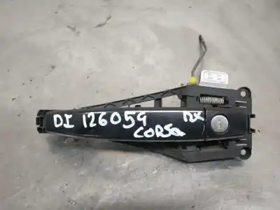 Pezzo di ricambio per auto di seconda mano maniglia esterna anteriore sinistra per opel corsa d cosmo riferimenti oem iam   