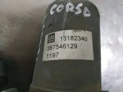 Pezzo di ricambio per auto di seconda mano tiranti e motorino del tergicristallo anteriore per opel corsa d cosmo riferimenti oem iam 13182340  
