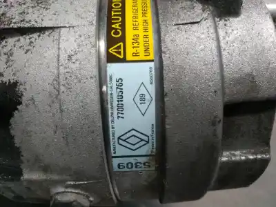 Pezzo di ricambio per auto di seconda mano compressore aria condizionata per renault scenic (ja..) 1.9 dci authentique riferimenti oem iam 7700105765  