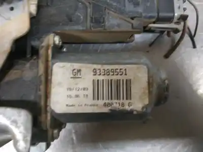 Second-hand car spare part DRIVER LEFT WINDOW REGULATOR for OPEL MERIVA  OEM IAM references 93389551  