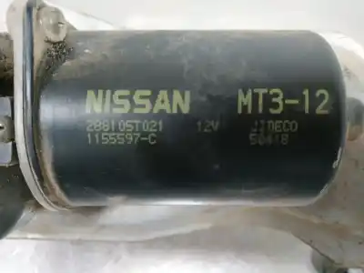 Second-hand car spare part front windshield wiper motor for nissan cabstar e bd30 oem iam references 288105t021  