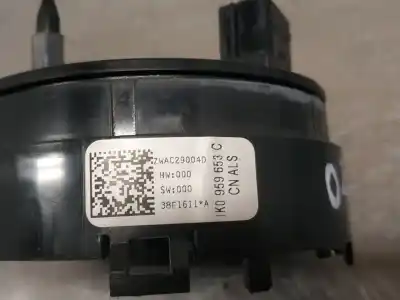 Peça sobressalente para automóvel em segunda mão fita do airbag por seat leon (1p1) reference referências oem iam zwac29004d  