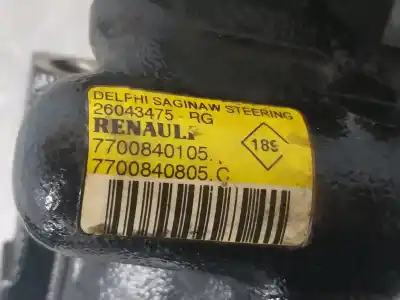 Pezzo di ricambio per auto di seconda mano pompa sterzo per renault clio ii fase i (b/cbo) 1.2 riferimenti oem iam 7700840105  
