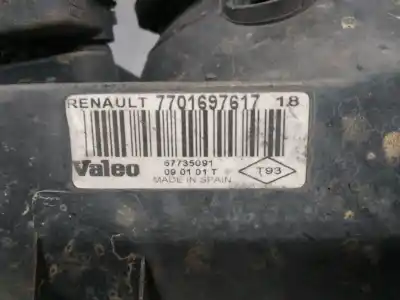 Pezzo di ricambio per auto di seconda mano faro anteriore sinistro per renault clio ii fase i (b/cbo) 1.2 riferimenti oem iam 770169761718  