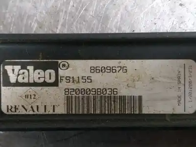 Pezzo di ricambio per auto di seconda mano elettroventola per renault clio ii fase i (b/cbo) 1.2 riferimenti oem iam 8200098036  