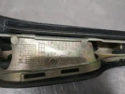 Peça sobressalente para automóvel em segunda mão puxador exterior traseiro direito por seat leon (1p1) reference referências oem iam 1p0839206  