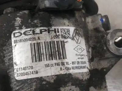 Peça sobressalente para automóvel em segunda mão compressor de ar condicionado a/a a/c por renault scenic ii authentique 120 cv / 88 kw referências oem iam 8200457418  