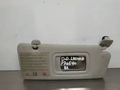 Peça sobressalente para automóvel em segunda mão para-sol direito por renault laguna iii 96kw referências oem iam   