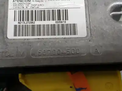 Peça sobressalente para automóvel em segunda mão centralina de airbag por renault laguna iii 96kw referências oem iam 610901600  
