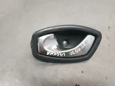 Peça sobressalente para automóvel em segunda mão Puxador Interior Dianteiro Esquerdo por RENAULT LAGUNA III 96KW Referências OEM IAM 806700006R  