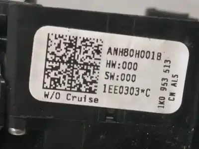 Автозапчастина б/у ПЕРЕРІВНИЙ КОНТРОЛЬ для VOLKSWAGEN JETTA (1K2)  Посилання на OEM IAM 1K0953513  