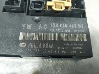 Pezzo di ricambio per auto di seconda mano MODULO ELETTRONICO per VOLKSWAGEN JETTA (1K2)  Riferimenti OEM IAM 1K0959433BT  