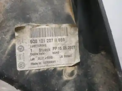 Pezzo di ricambio per auto di seconda mano Elettroventola per SKODA FABIA COMBI (5J5) Style Riferimenti OEM IAM 6Q0121207N  