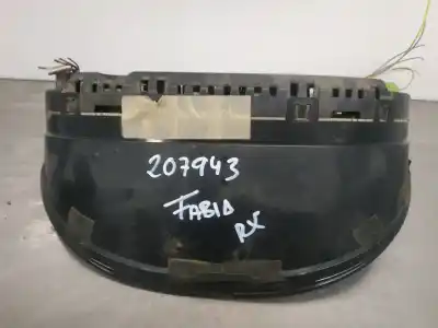 Pezzo di ricambio per auto di seconda mano pannello degli strumenti per skoda fabia combi (5j5) style riferimenti oem iam 6y0920883e  