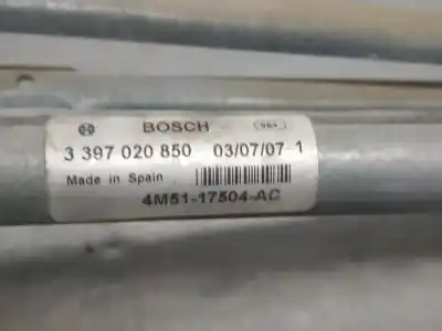 Peça sobressalente para automóvel em segunda mão motor do limpa para brisas por ford focus berlina (cap) ambiente (d) referências oem iam 4m5117504ac  