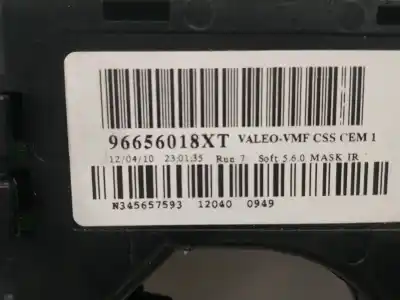 Автозапчастина б/у многофункційне управління для citroen c4 picasso exclusive посилання на oem iam 96656018xt  