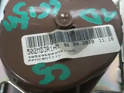 Peça sobressalente para automóvel em segunda mão cinto de segurança traseiro esquerdo por citroen c4 picasso exclusive referências oem iam 9654437977  