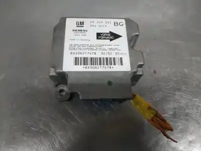Second-hand car spare part AIRBAG CONTROL UNIT for OPEL ZAFIRA A  OEM IAM references 09229303  