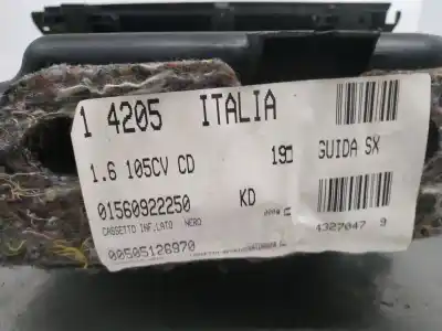 Pezzo di ricambio per auto di seconda mano SCATOLA DI GUANTI per ALFA ROMEO GIULIETTA (191 DESDE MODELO 2010) Giulietta Distinctive Riferimenti OEM IAM 01560922250  